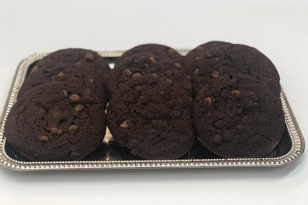 Double Fudge Chocolate Chunk Cookie